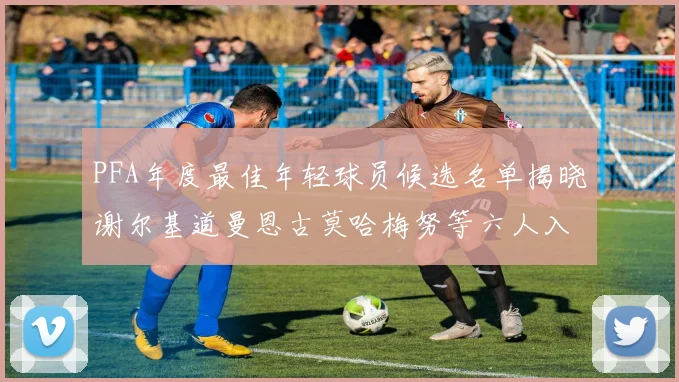 PFA年度最佳年轻球员候选名单揭晓谢尔基道曼恩古莫哈梅努等六人入围